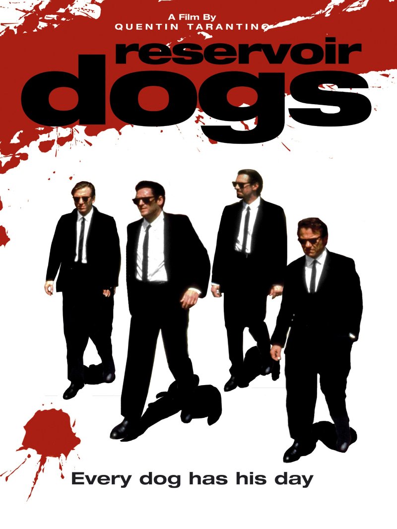 Reservoir Dogs paper poster