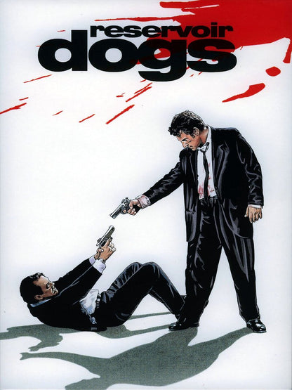 Reservoir Dogs paper poster