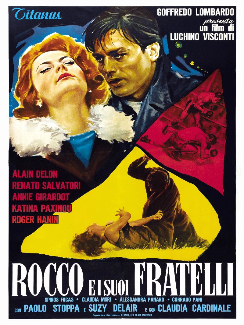 Rocco e i suoi fratelli paper poster