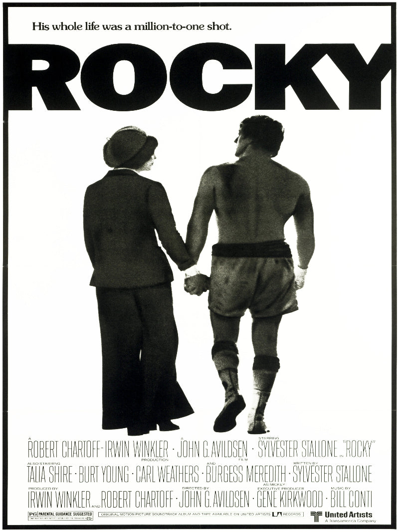 Rocky paper poster