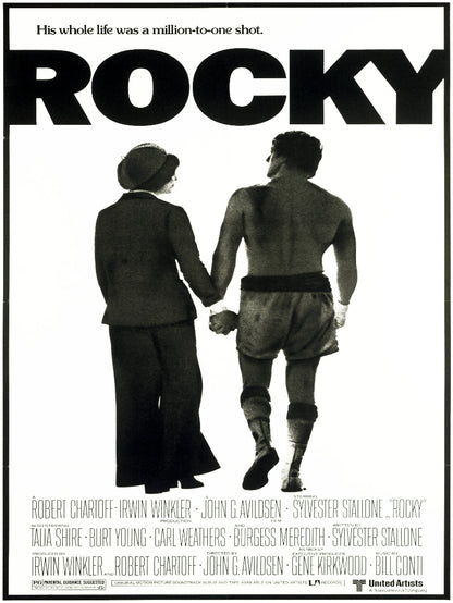 Rocky paper poster