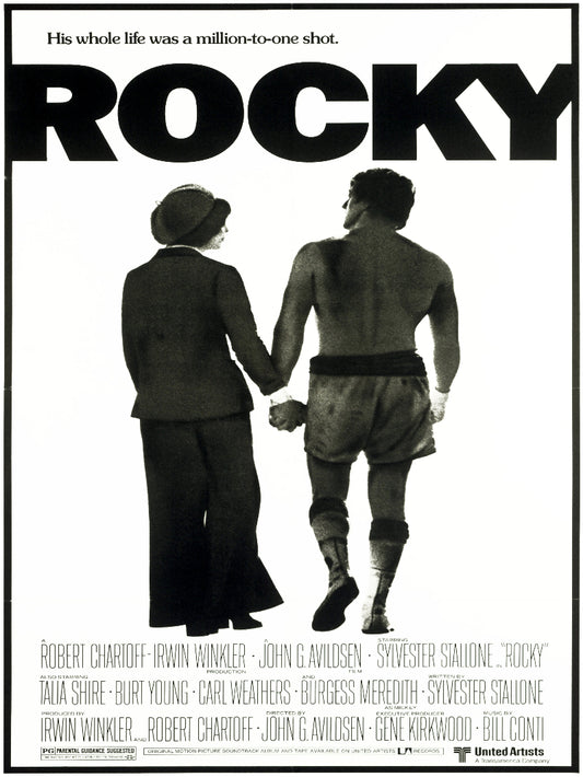 Rocky paper poster