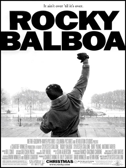 Rocky Balboa paper poster