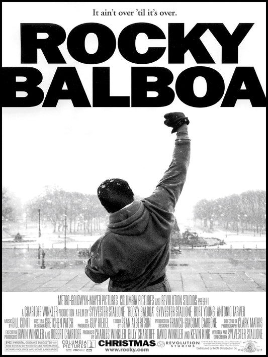 Rocky Balboa paper poster