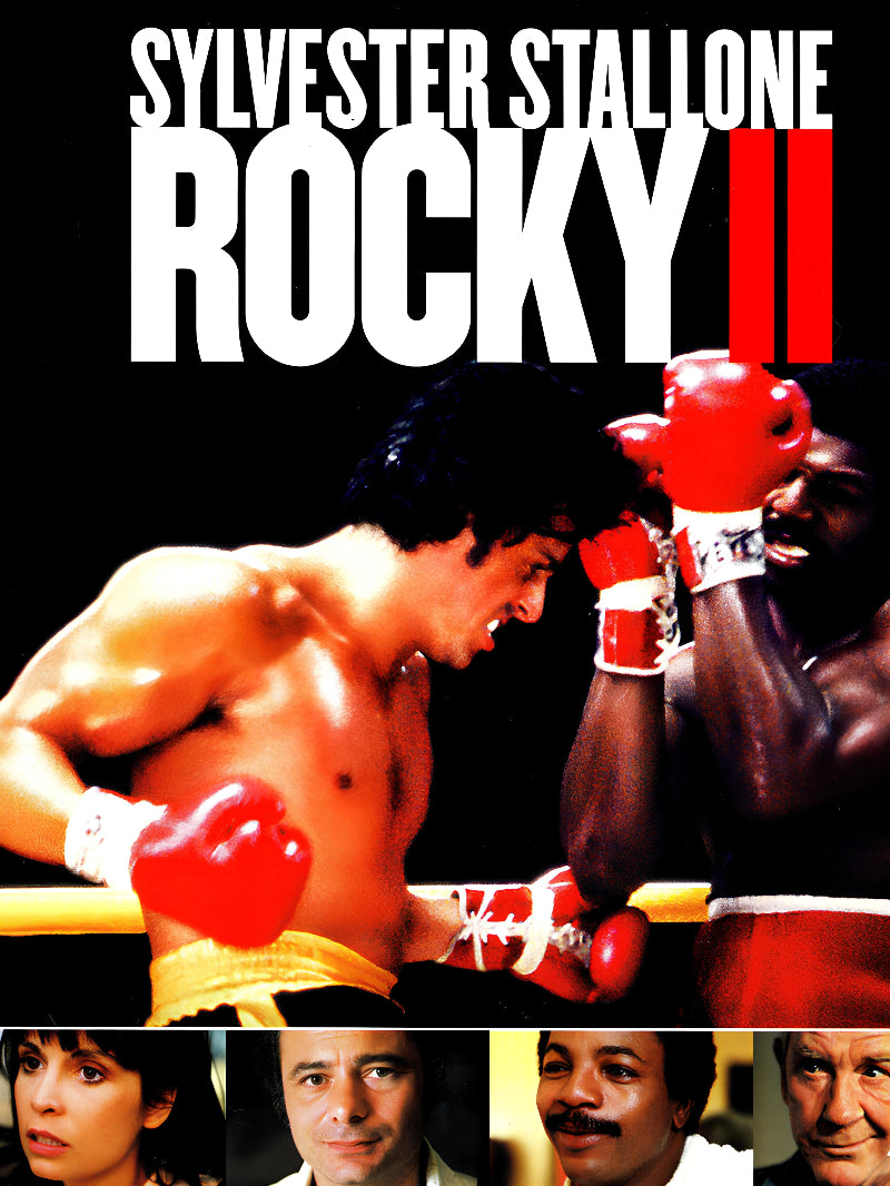 Rocky II paper poster