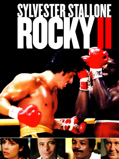 Rocky II paper poster