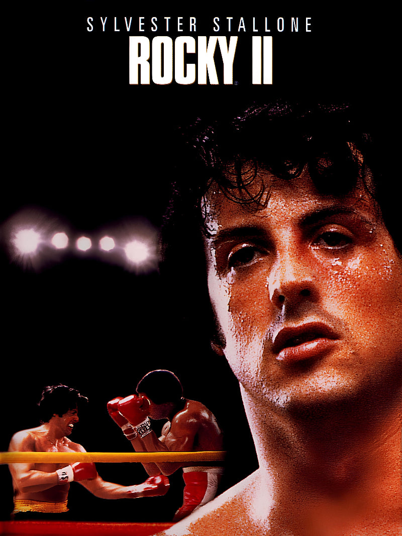 Rocky II paper poster