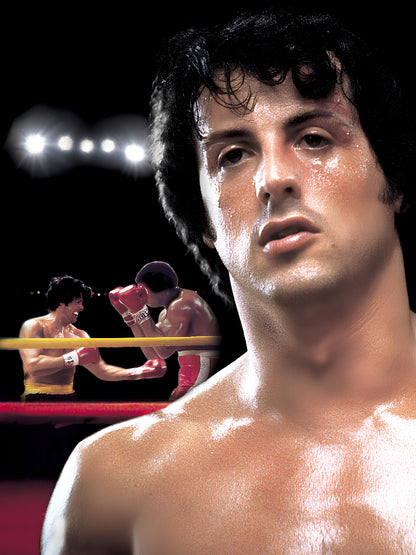 Rocky II paper poster