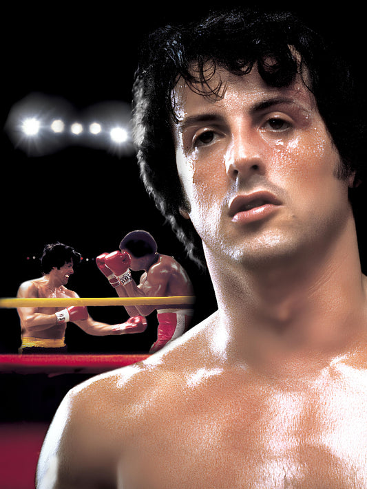 Rocky II paper poster