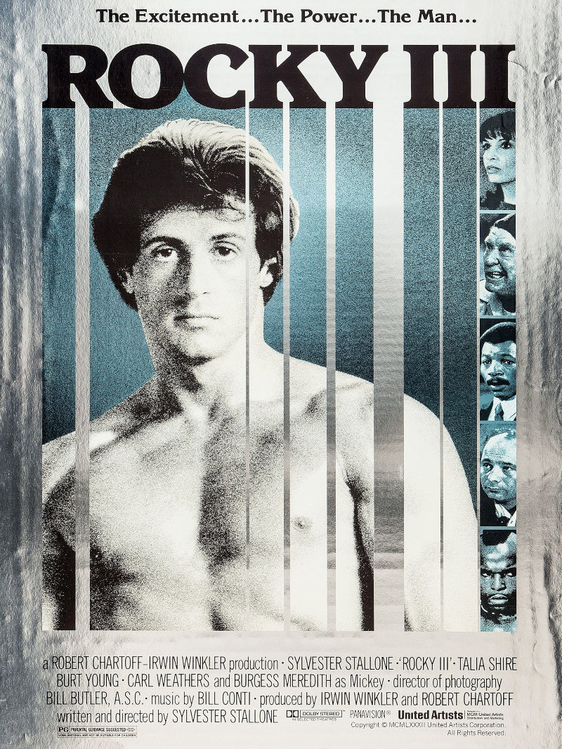 Rocky III paper poster