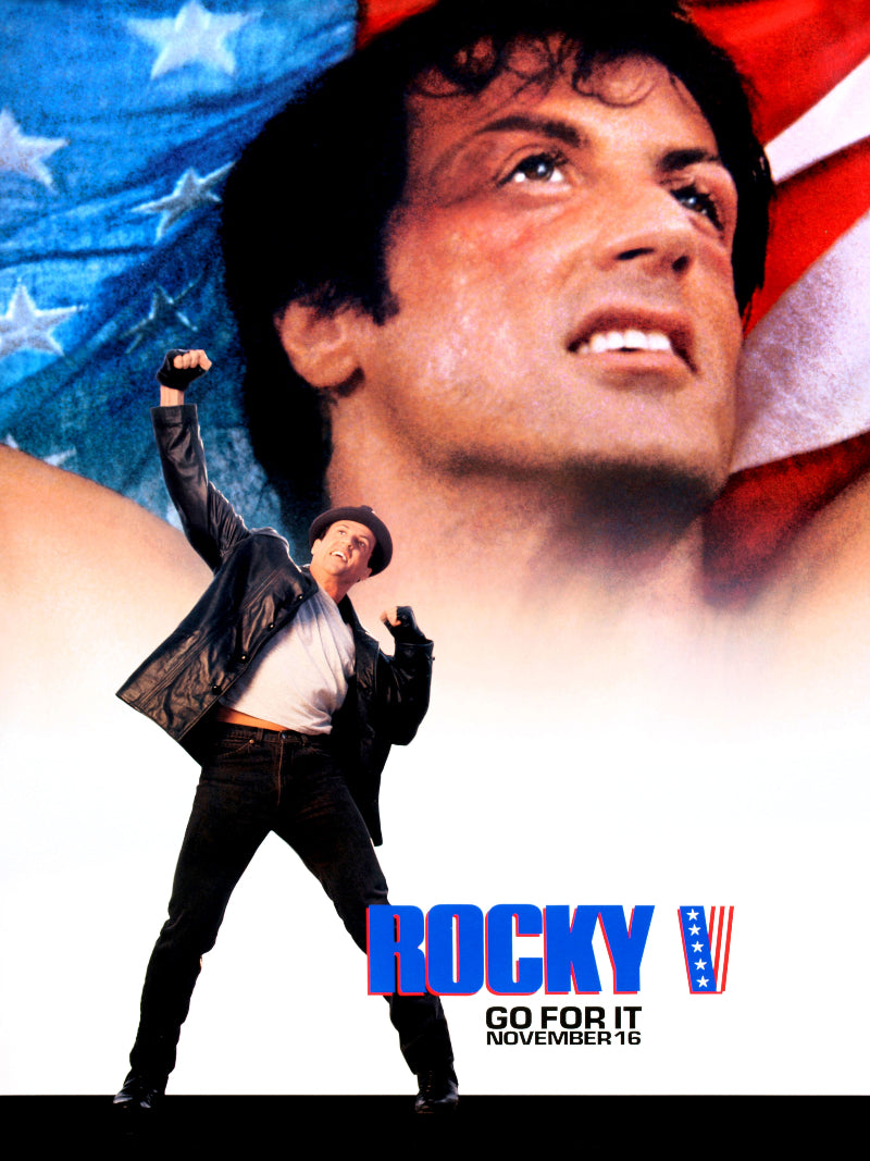 Rocky V paper poster