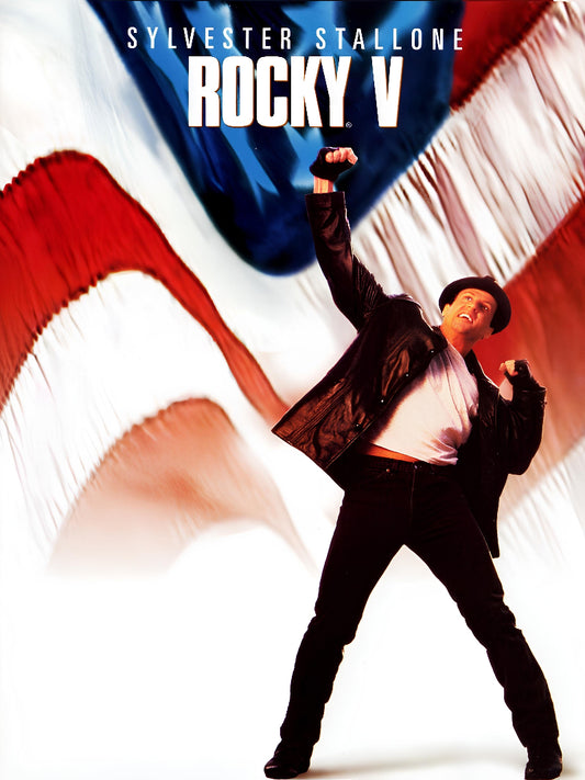 Rocky V paper poster