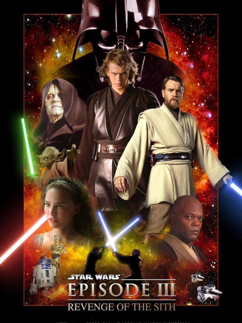 Star Wars Episode III Revenge of The Sith paper poster