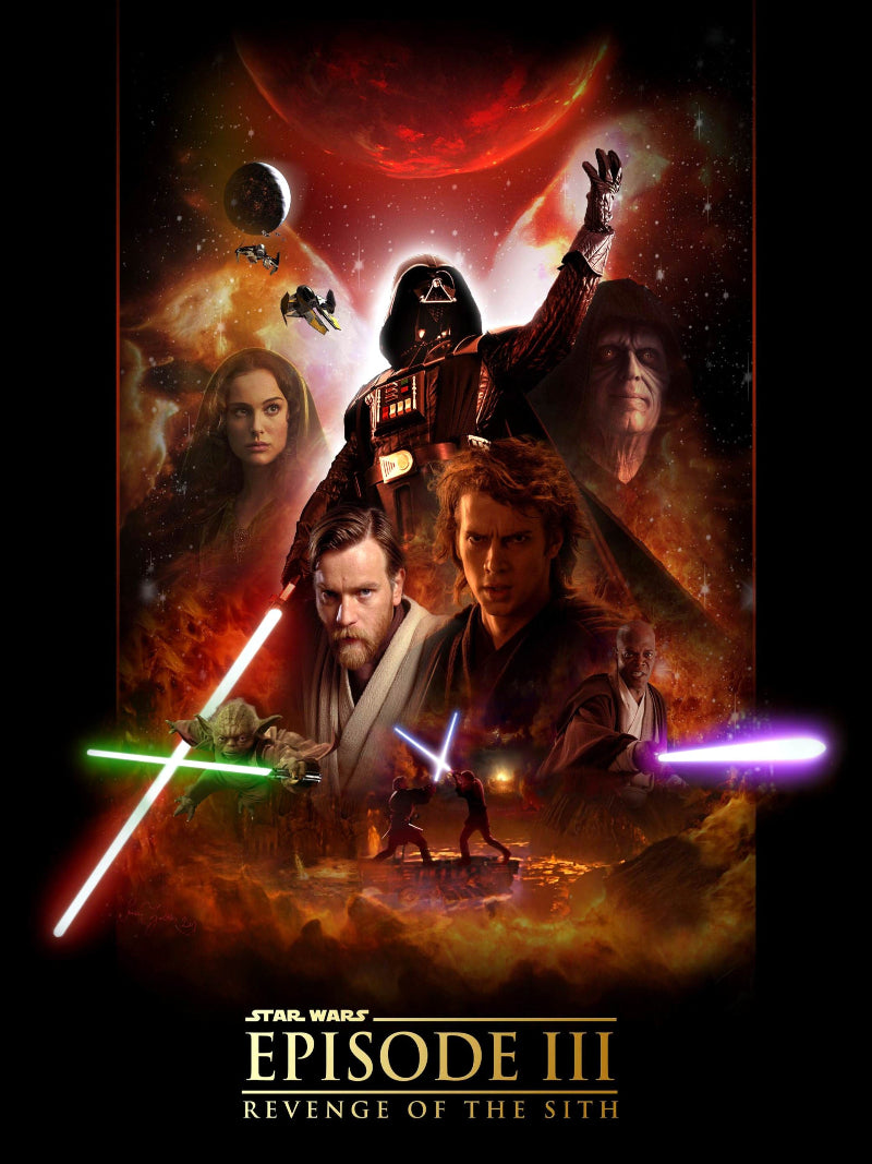 Star Wars Episode III Revenge of The Sith paper poster