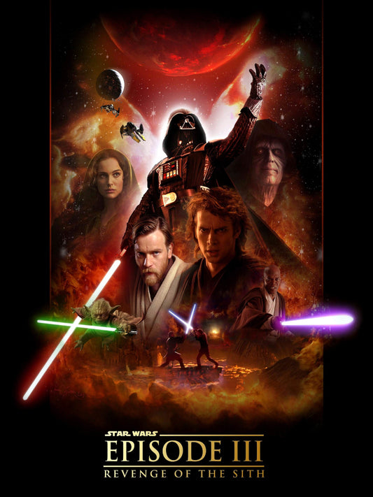 Star Wars Episode III Revenge of The Sith paper poster