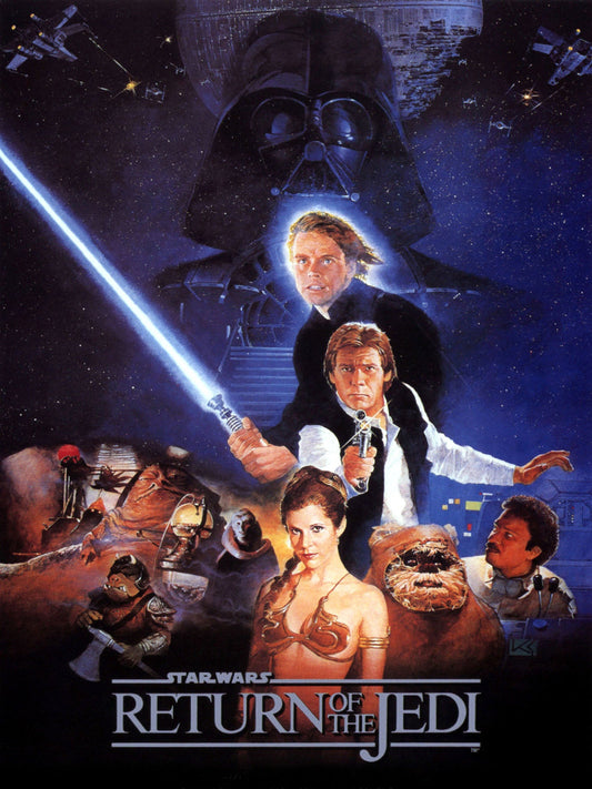 Star Wars Episode VI Return of The Jedi paper poster