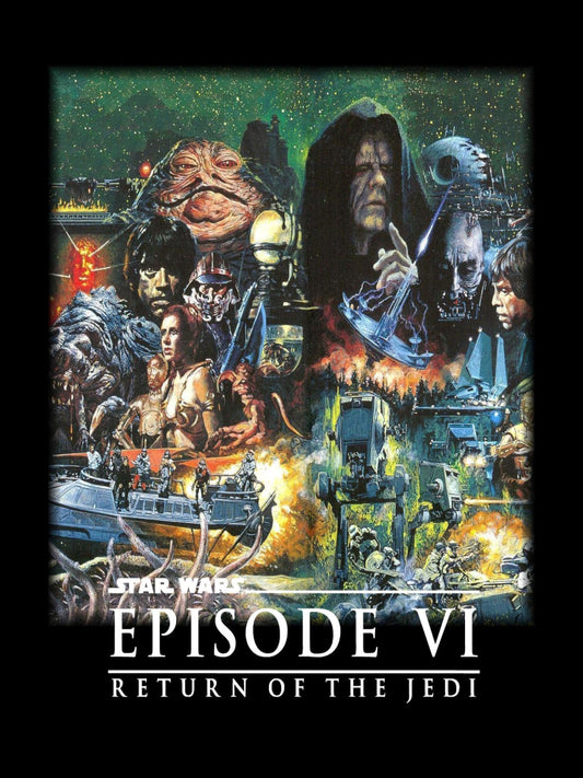 Star Wars Episode VI Return of The Jedi paper poster