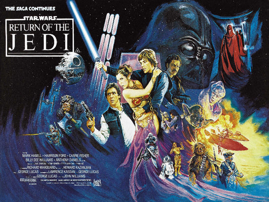 Star Wars Episode VI Return of The Jedi paper poster
