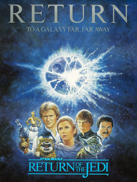 Star Wars Episode VI Return of The Jedi paper poster