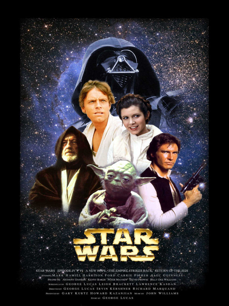 Star Wars Episode VI Return of The Jedi paper poster