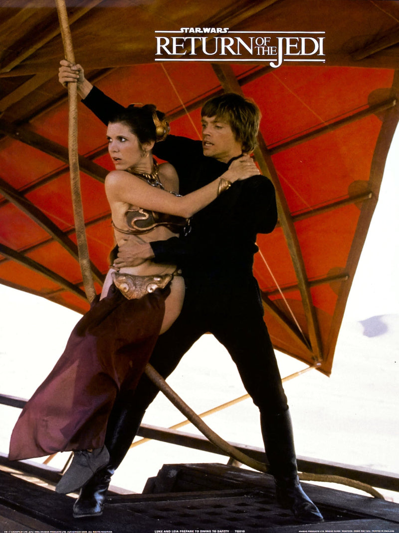 Star Wars Episode VI Return of The Jedi paper poster