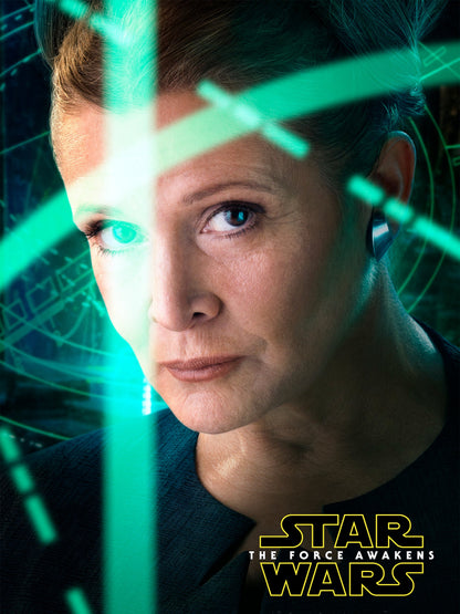 Star Wars The Force Awakens paper poster