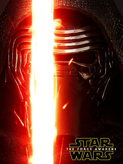 Star Wars The Force Awakens paper poster