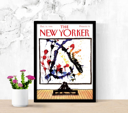 The New Yorker 15th Oct 1990 framed poster