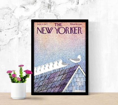 The New Yorker 11th Sept 1971 framed poster