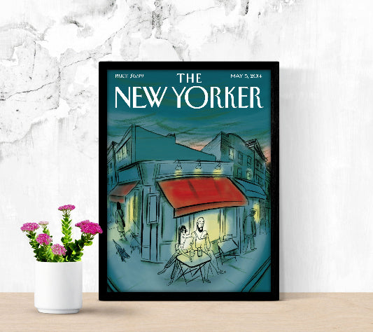 The New Yorker 5th May 2014 fraed poster