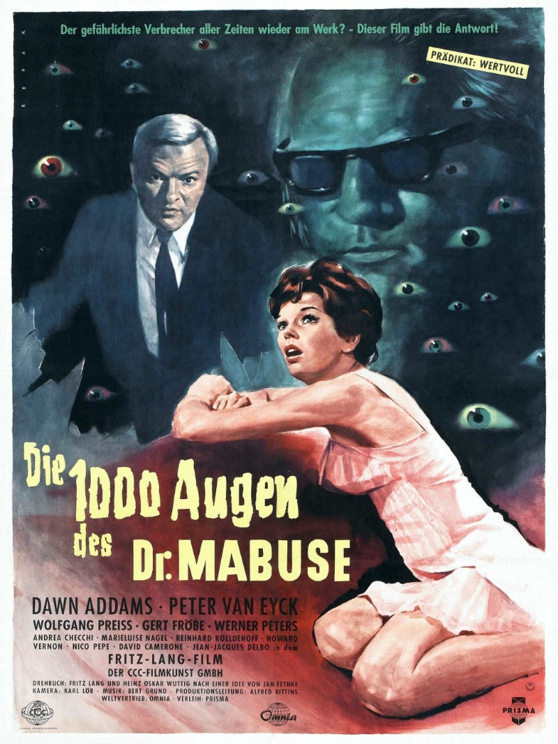 Die Tausend Augen des Dr. Mabuse - poster