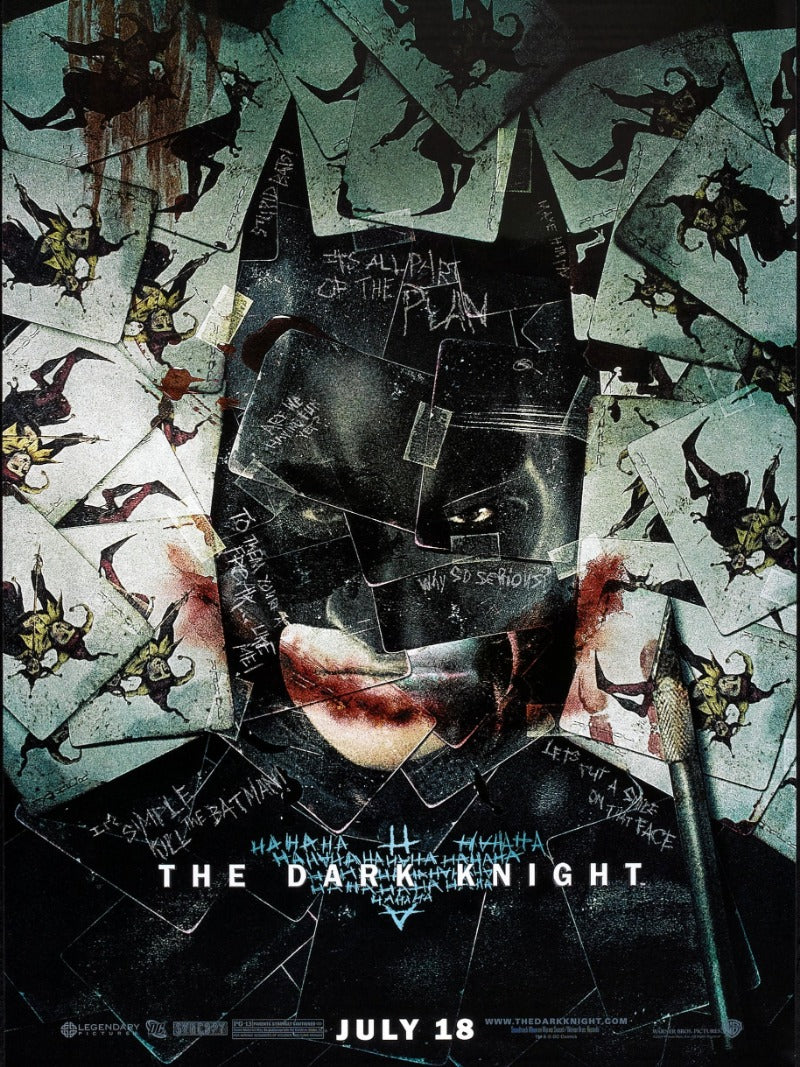 The Dark Knight - paper poster - postercinema