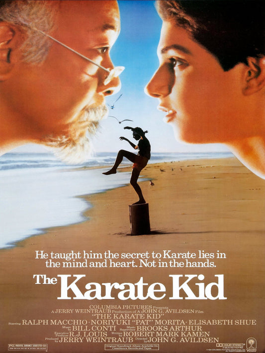 The Karate Kid paper poster