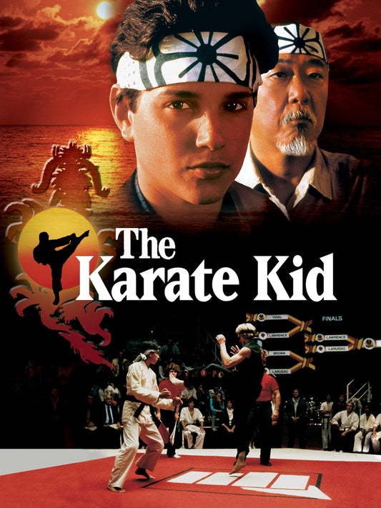 The Karate Kid paper poster