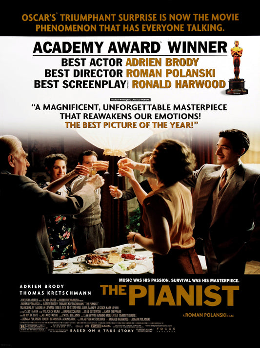 The Pianist paper poster