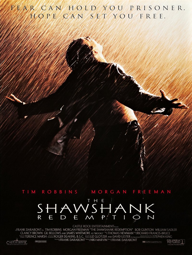 The Shawshank Redemption paper poster