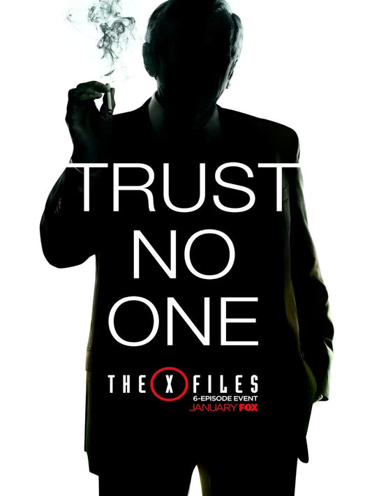 The X Files paper poster