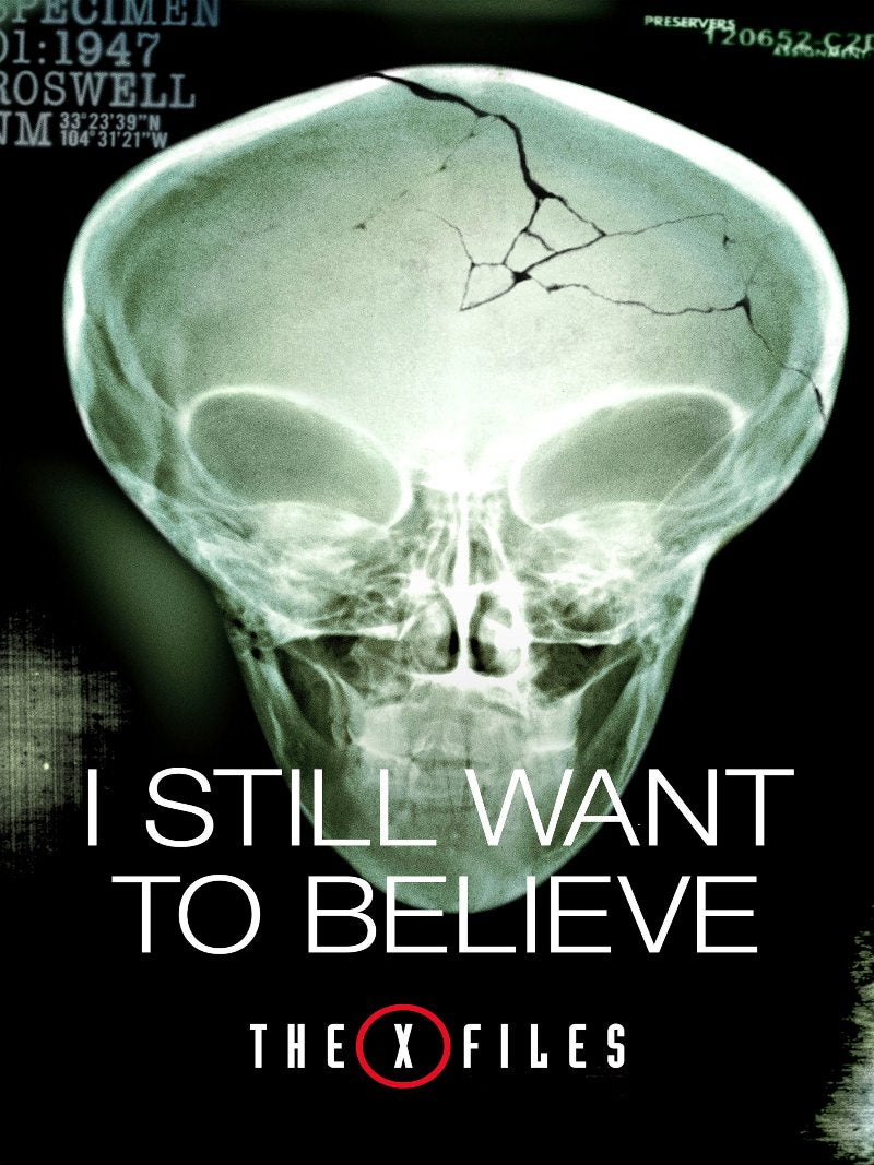 The X Files paper poster