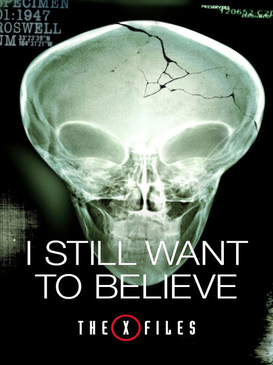 The X Files paper poster