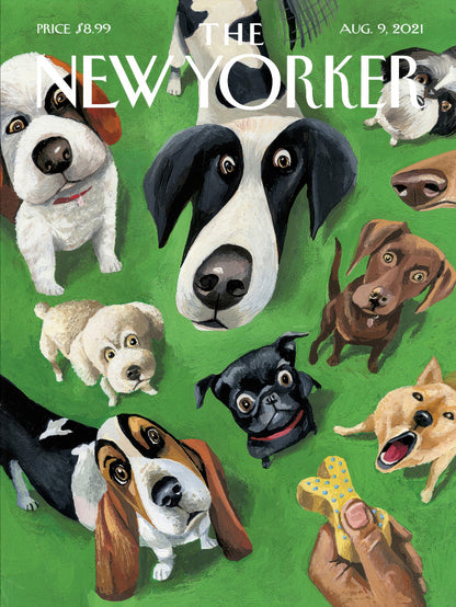 The New Yorker Aug 9 2021 paper poster