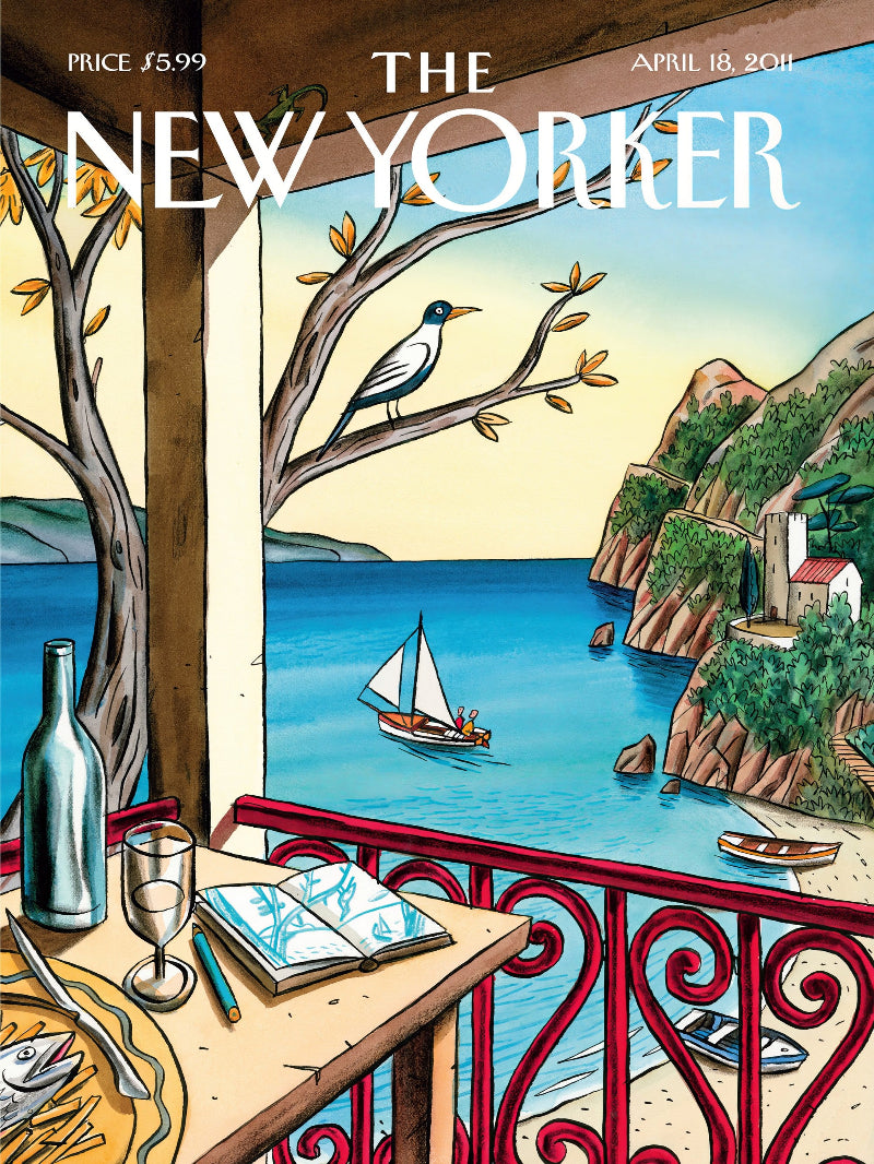 The New Yorker April 18 2011 paper poster