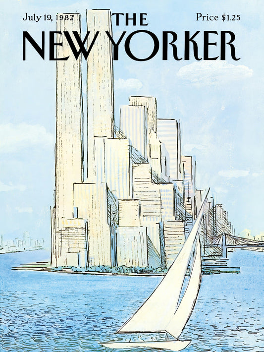 The New Yorker July 19 1982 paper poster