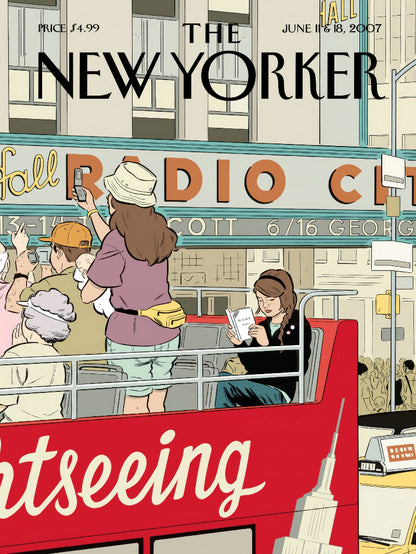 The New Yorker June 11 & 18 2007 paper poster