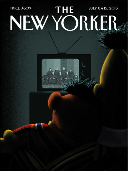 The New Yorker July 8 & 15 2013 paper poster