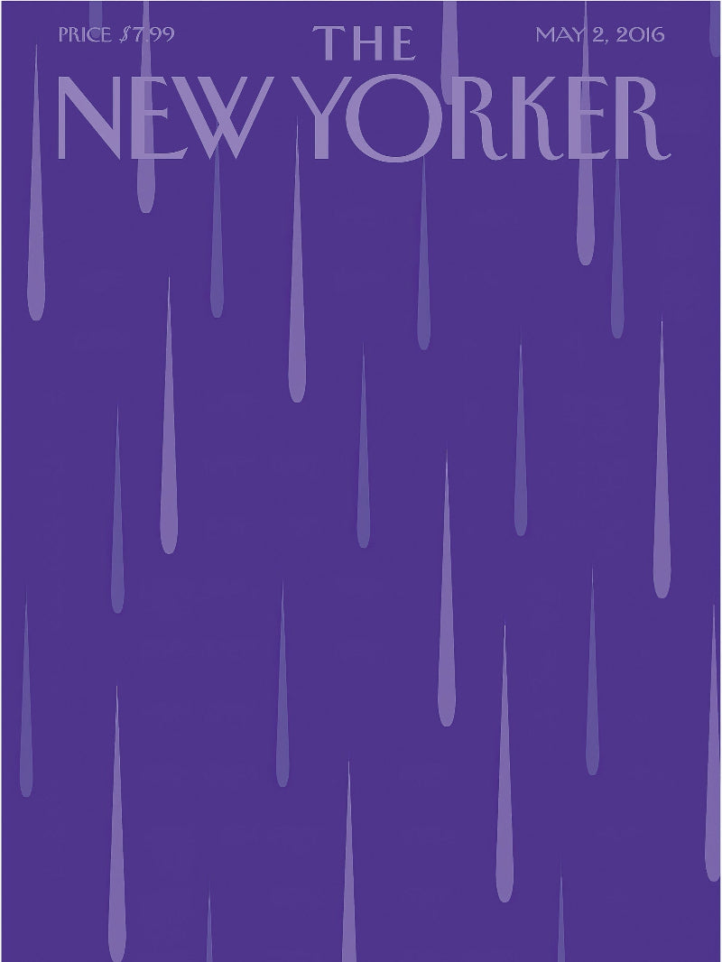 The New Yorker May 2 2016 paper poster