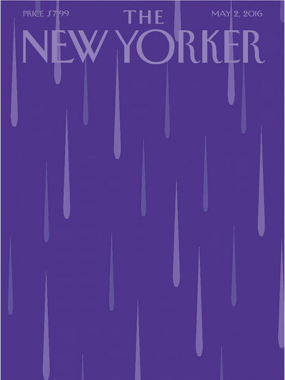 The New Yorker May 2 2016 paper poster