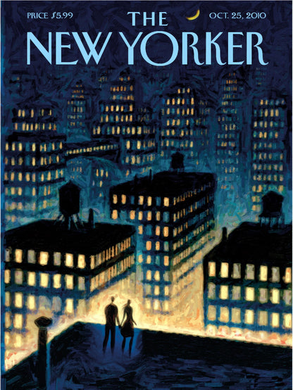 The New Yorker Oct 25 2010 paper poster