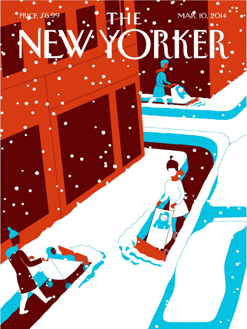 The New Yorker Mar 10 2014 paper poster
