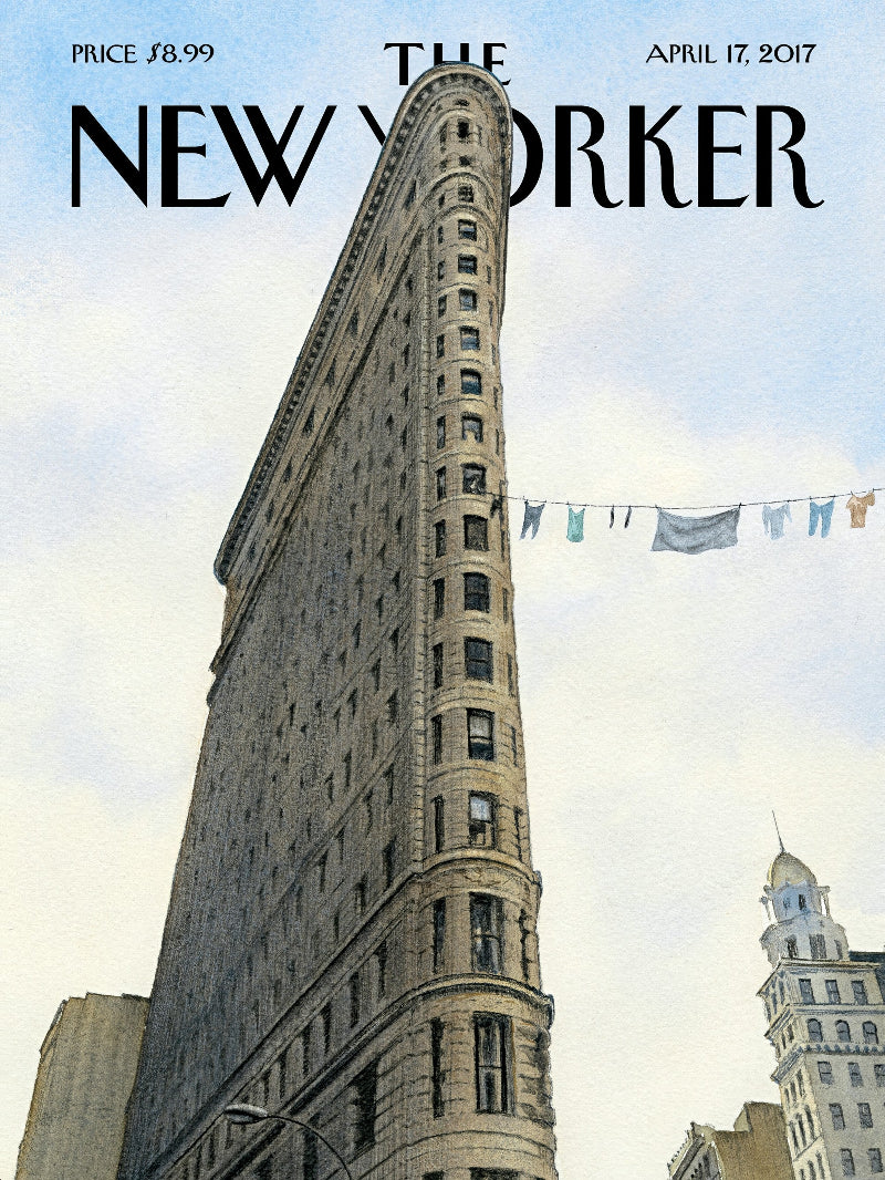 The New Yorker April 17 2017 paper poster