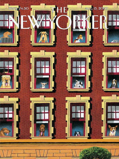 The New Yorker Aug 13 2007 paper poster